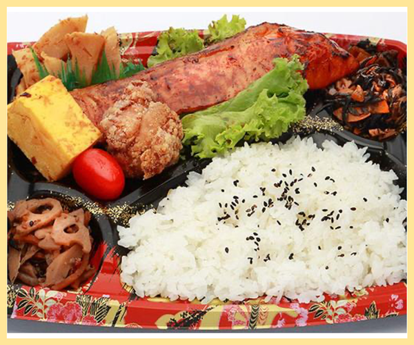 Salmon Belly Bento